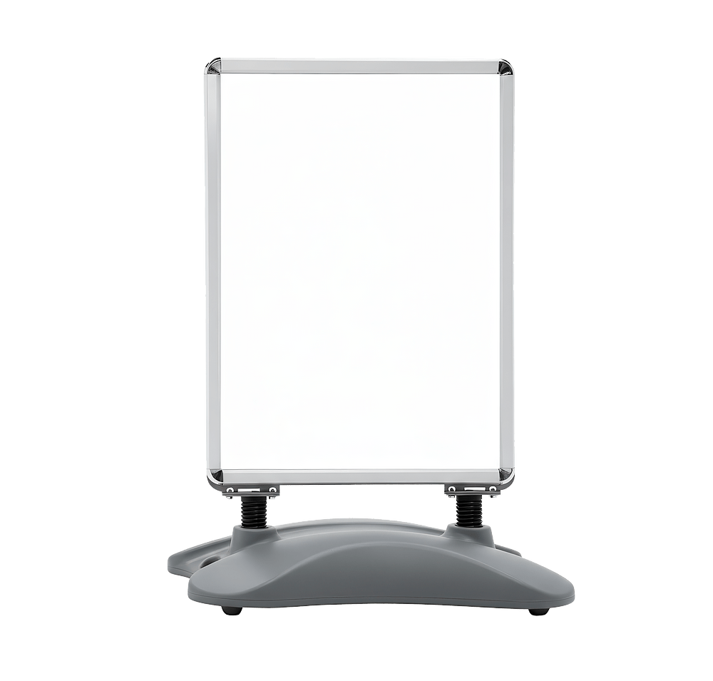 Full Color Outdoor Flex Sign Kit with Ballast Base