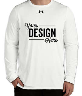 Under Armour Long Sleeve Locker Performance Shirt 2.0 - Color: White