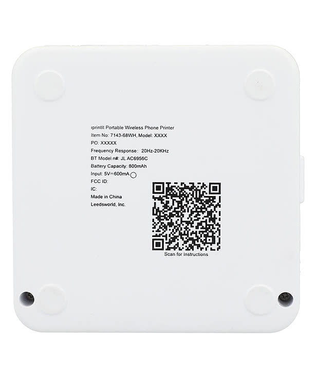 Full Color IprintIt Portable Wireless Phone Printer