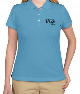 Adidas Women's ClimaLite Performance Polo - Color: Coast / White