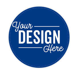 One Way Shopping 12" Circle Floor Decal - Color: Royal Blue