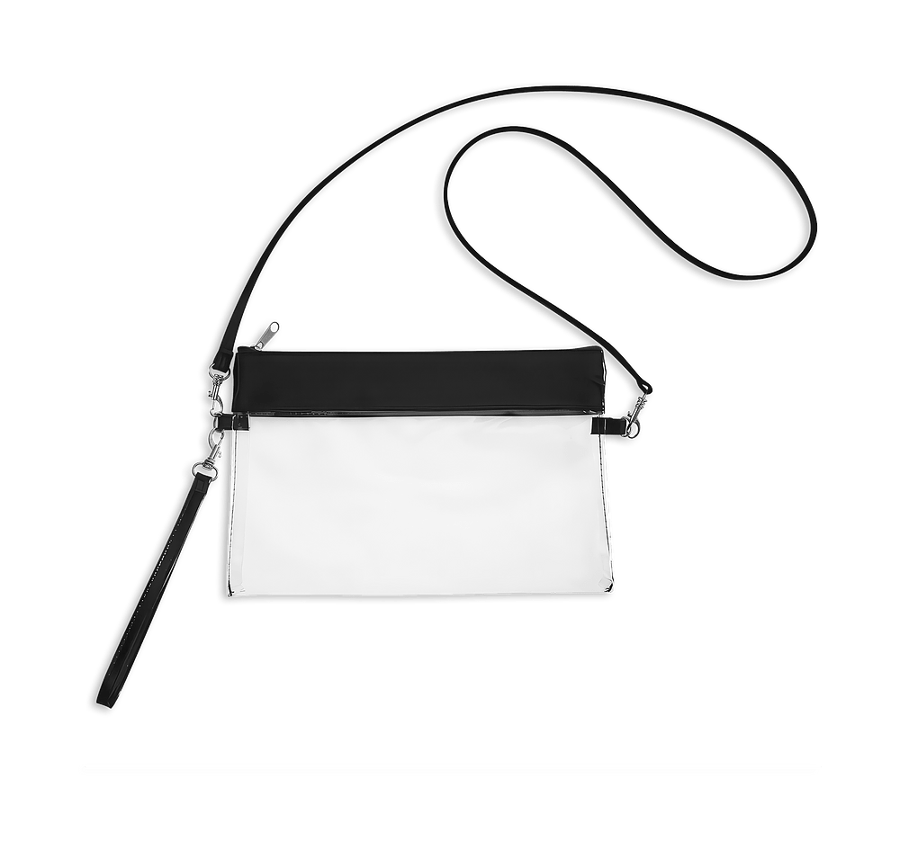 Game Day Clear Wristlet Pouch-default