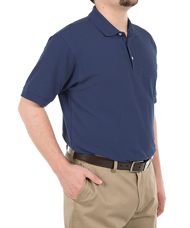 Devon & Jones Pima Pique Polo - Embroidered