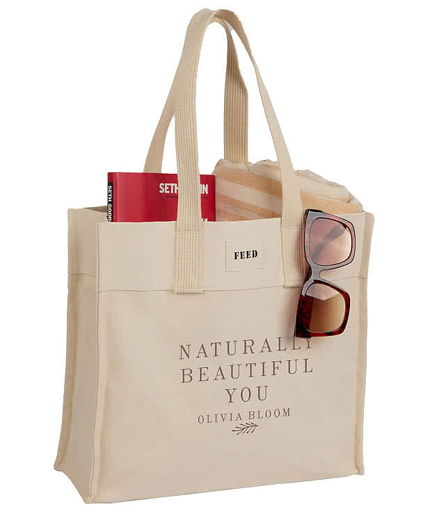 FEED Organic Cotton Market Tote Bag