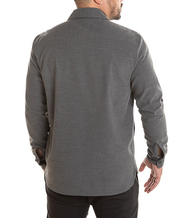 Mercer+Mettle Twill Long Sleeve Shirt Jacket