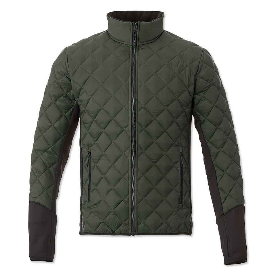 Elevate Rougemont Diamond Quilted Insulated Puffer Jacket