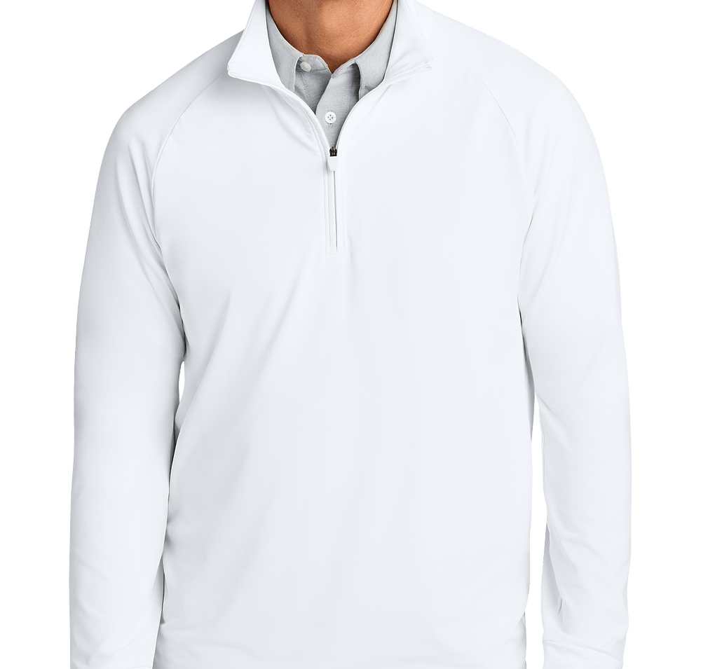 Brooks Brothers Luxe Performance Recycled UPF 50+ Quarter Zip Pullover-default