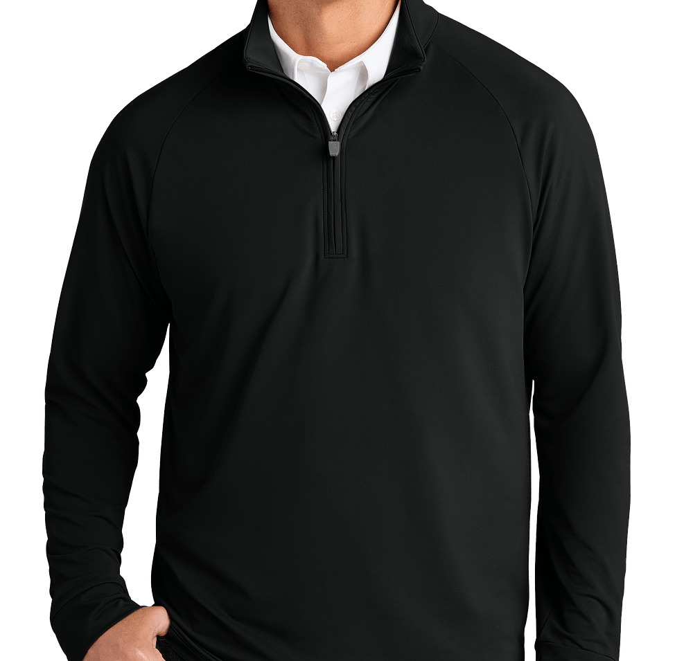 Brooks Brothers Luxe Performance Recycled UPF 50+ Quarter Zip Pullover-default