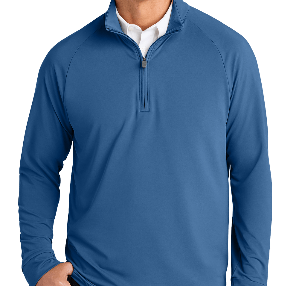 Brooks Brothers Luxe Performance Recycled UPF 50+ Quarter Zip Pullover-default