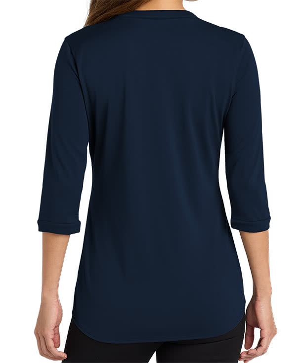 Fossa Apparel Women's Montauk Eco Performance Henley