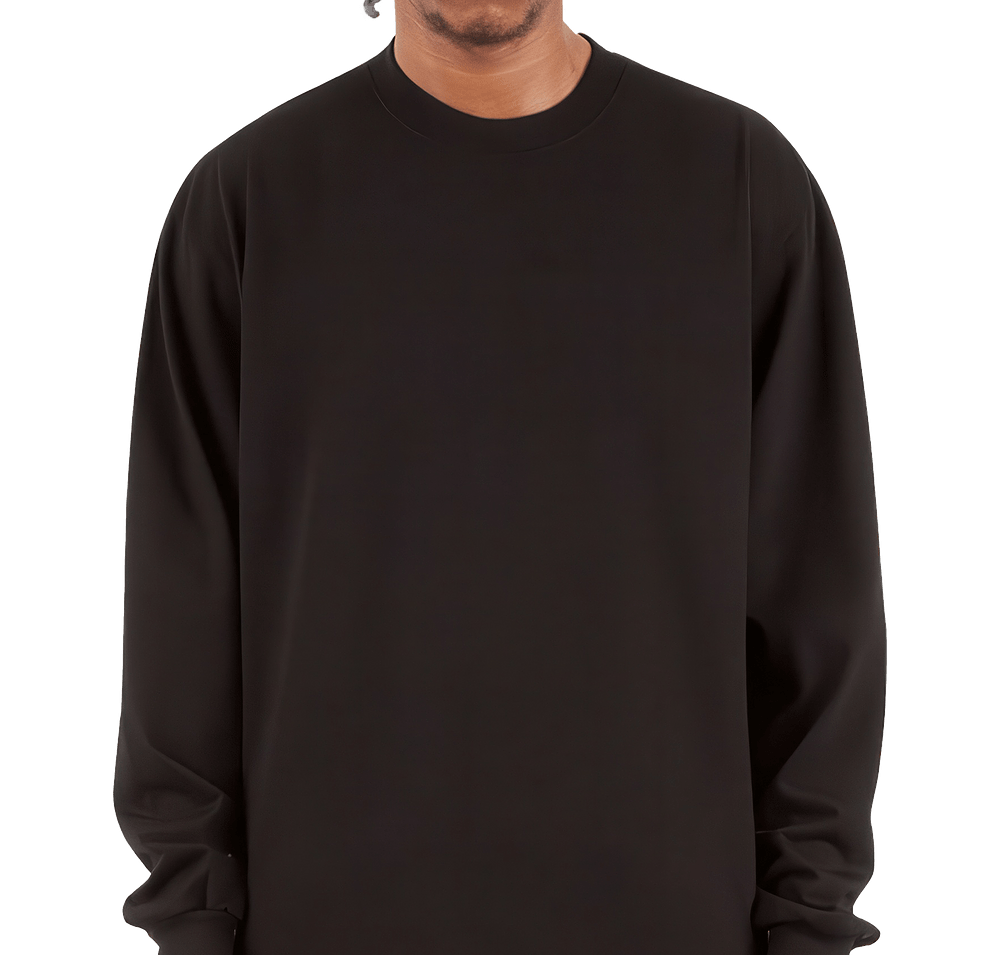 Shaka Wear Max 100% Cotton Heavyweight Crewneck Long Sleeve T-shirt-default