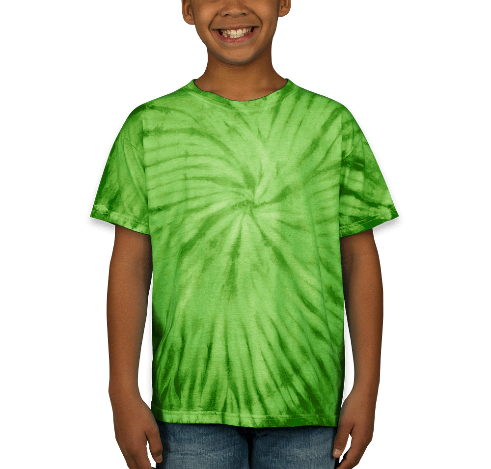 Dyenomite Youth 100% Cotton Tonal Tie-Dye T-shirt-default