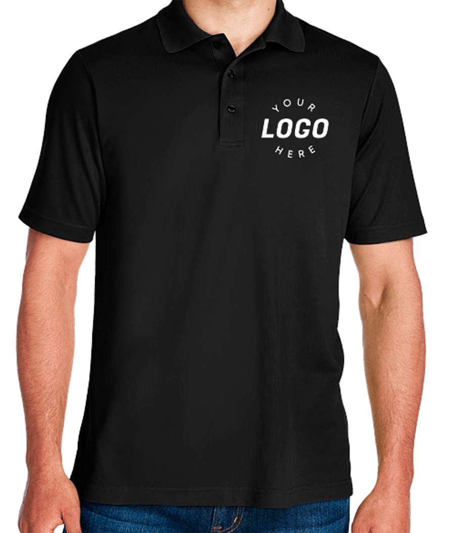 Core 365 Performance Pique Polo - Printed in Black
