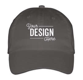 Valucap Bio-Washed Hat - Color: Charcoal