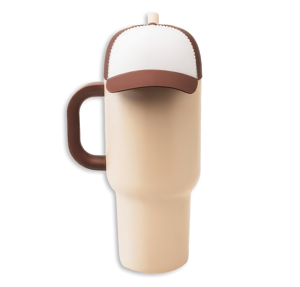 Asobu 30 oz. Happy Hats Stainless Steel Insulated Tumbler with Straw-default