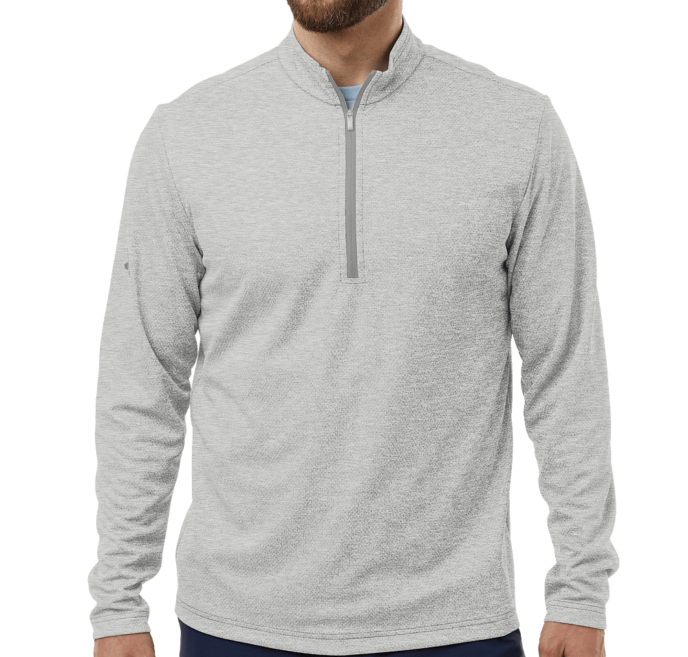 Adidas Space Dyed Recycled Quarter Zip Shirt-default