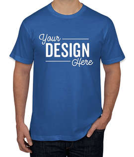 Canada - American Apparel Jersey T-shirt - Color: Royal
