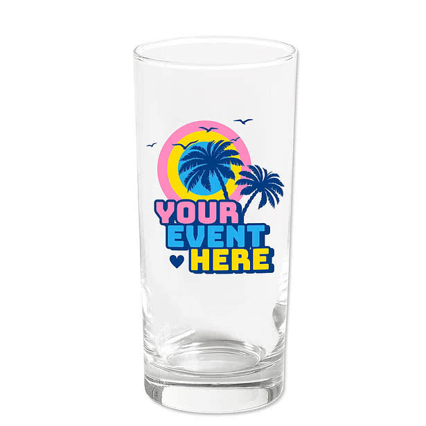 Full Color 15 oz. Cooler Glass