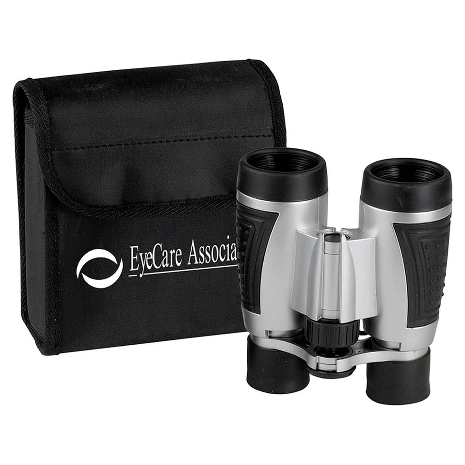 Action Binoculars with Case