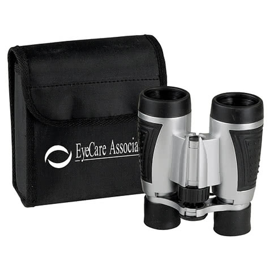 Action Binoculars with Case in BLACK