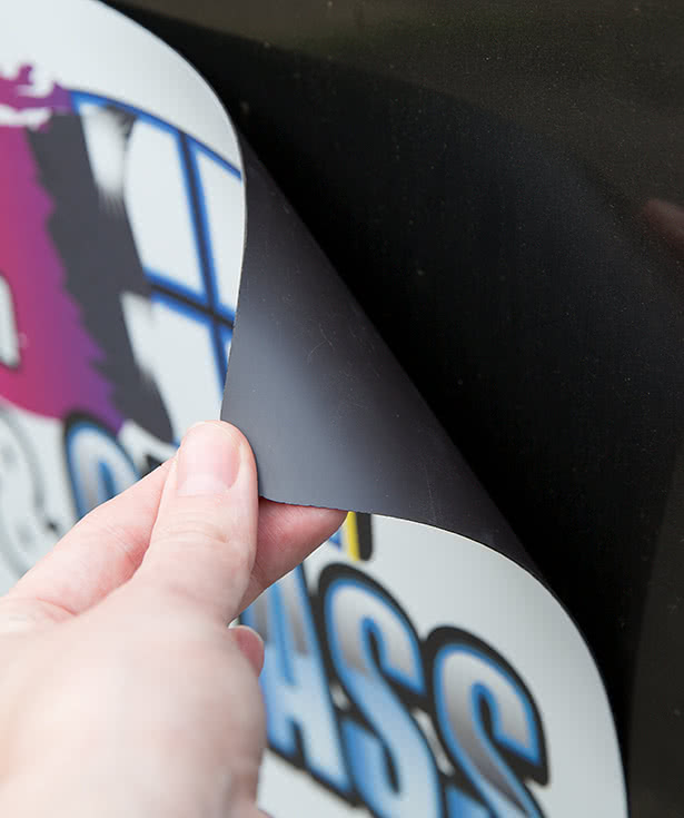 Full Color 18" X 11.5" Car Door Magnet