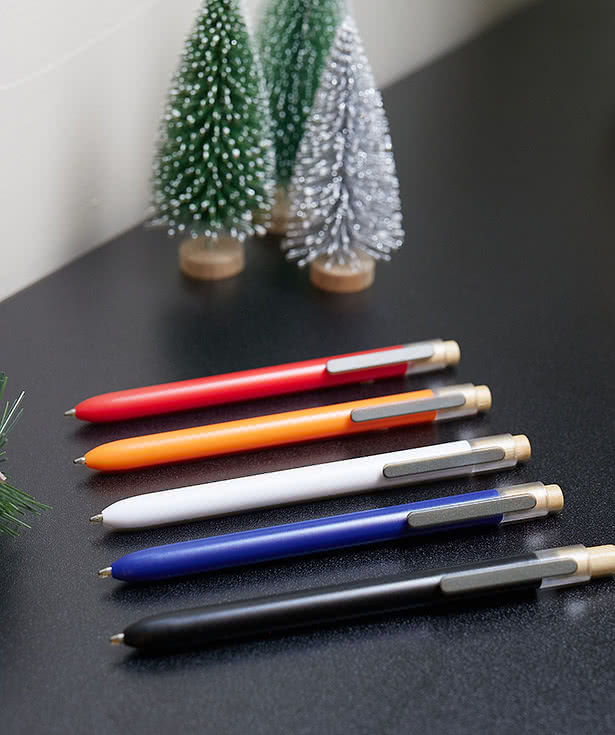 Full Color Paige Ocean Bound Recycled Gel Pen (blue ink)