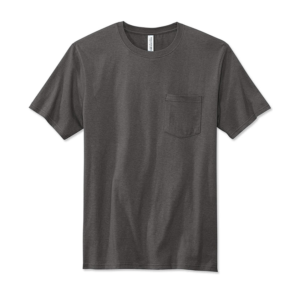 Volunteer Knitwear All-American Crewneck Pocket T-shirt