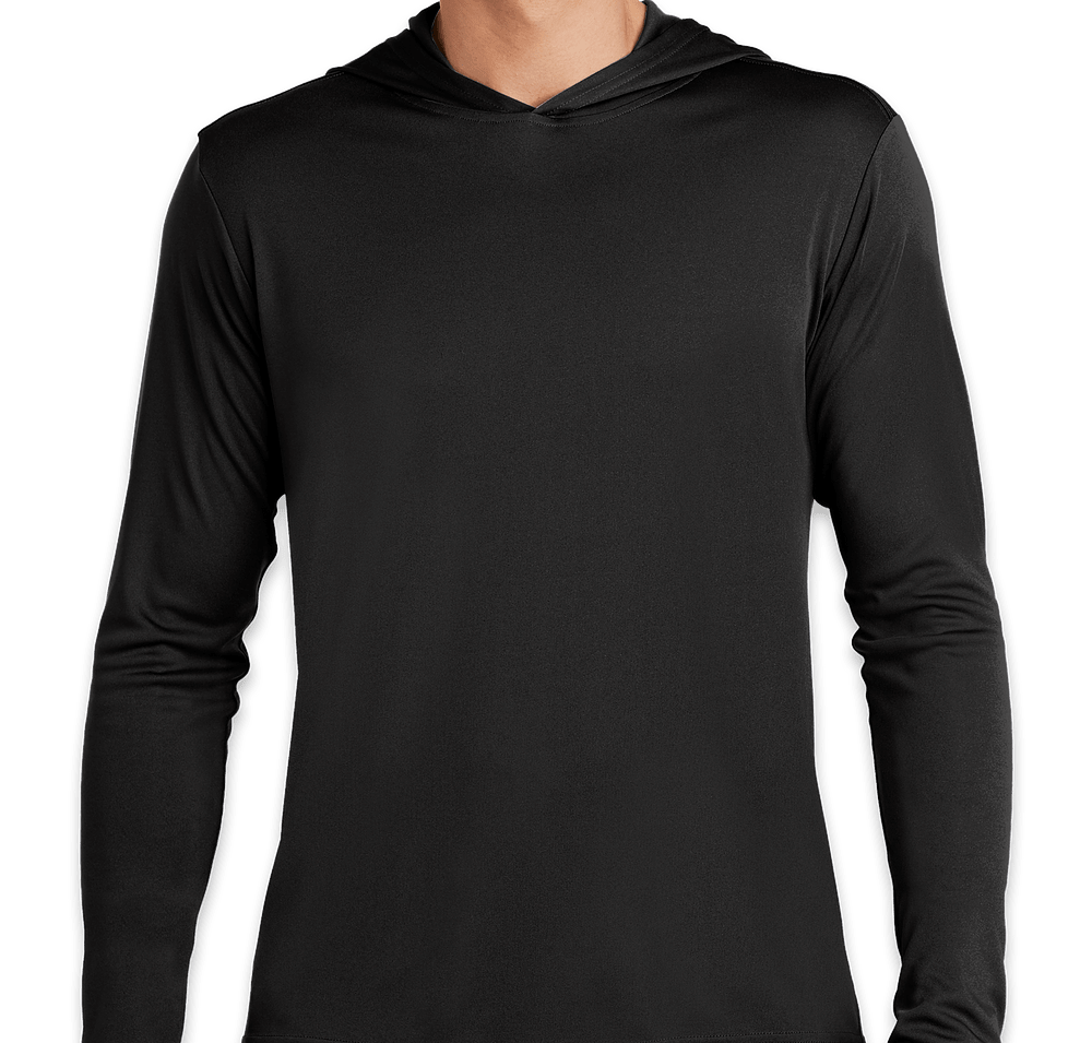 Sport-Tek Competitor Hooded Long Sleeve Performance Shirt-default