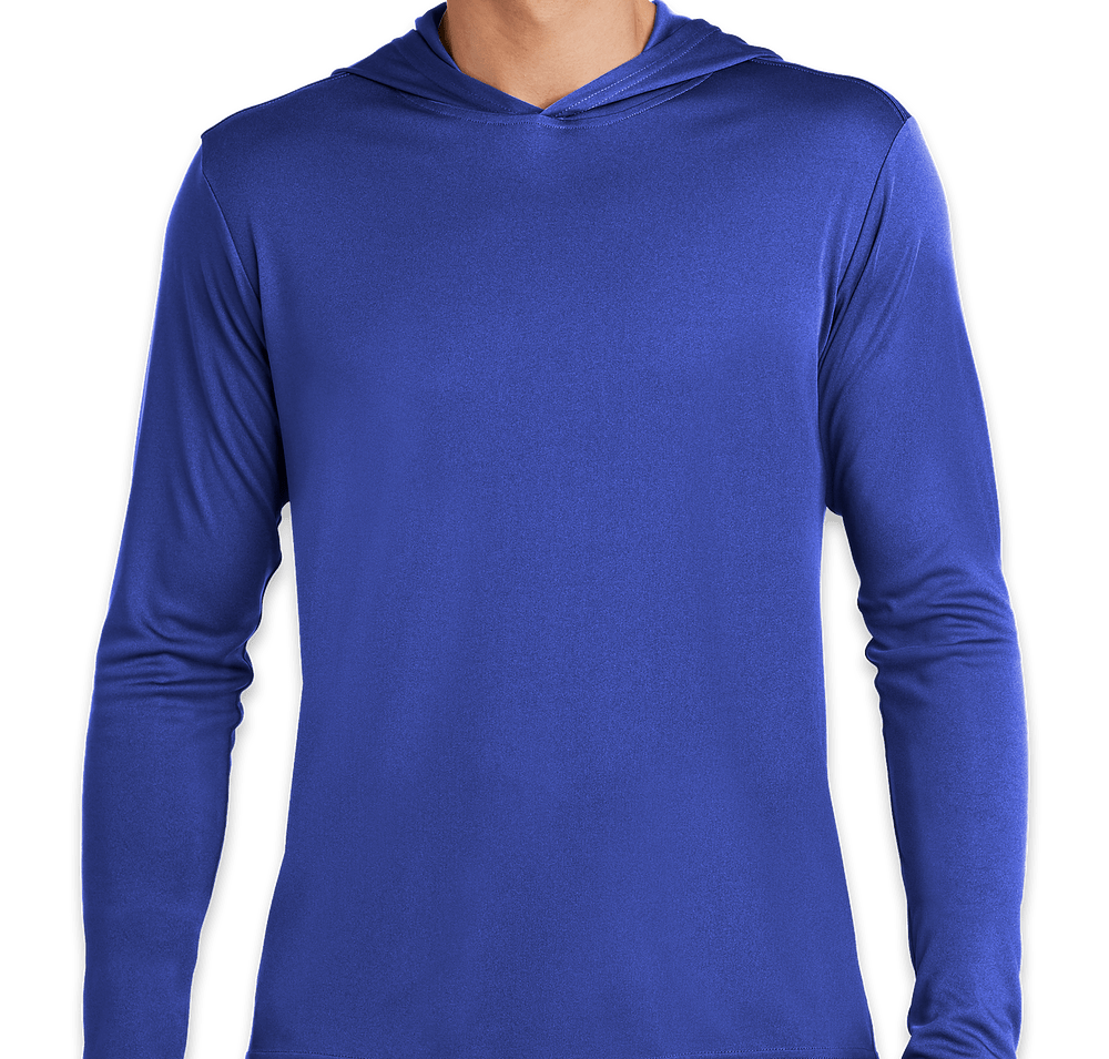 Sport-Tek Competitor Hooded Long Sleeve Performance Shirt-default