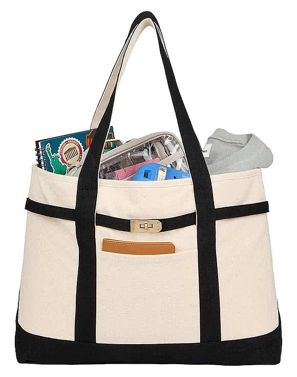 Jane Recycled Cotton Buckle Tote
