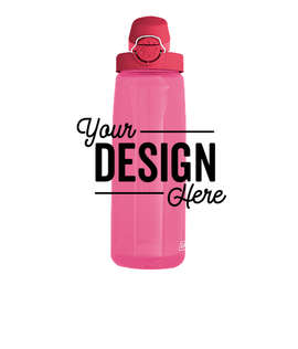 24 oz. Nalgene Tritan On-The-Fly Water Bottle - Color: Pink / Beet Red