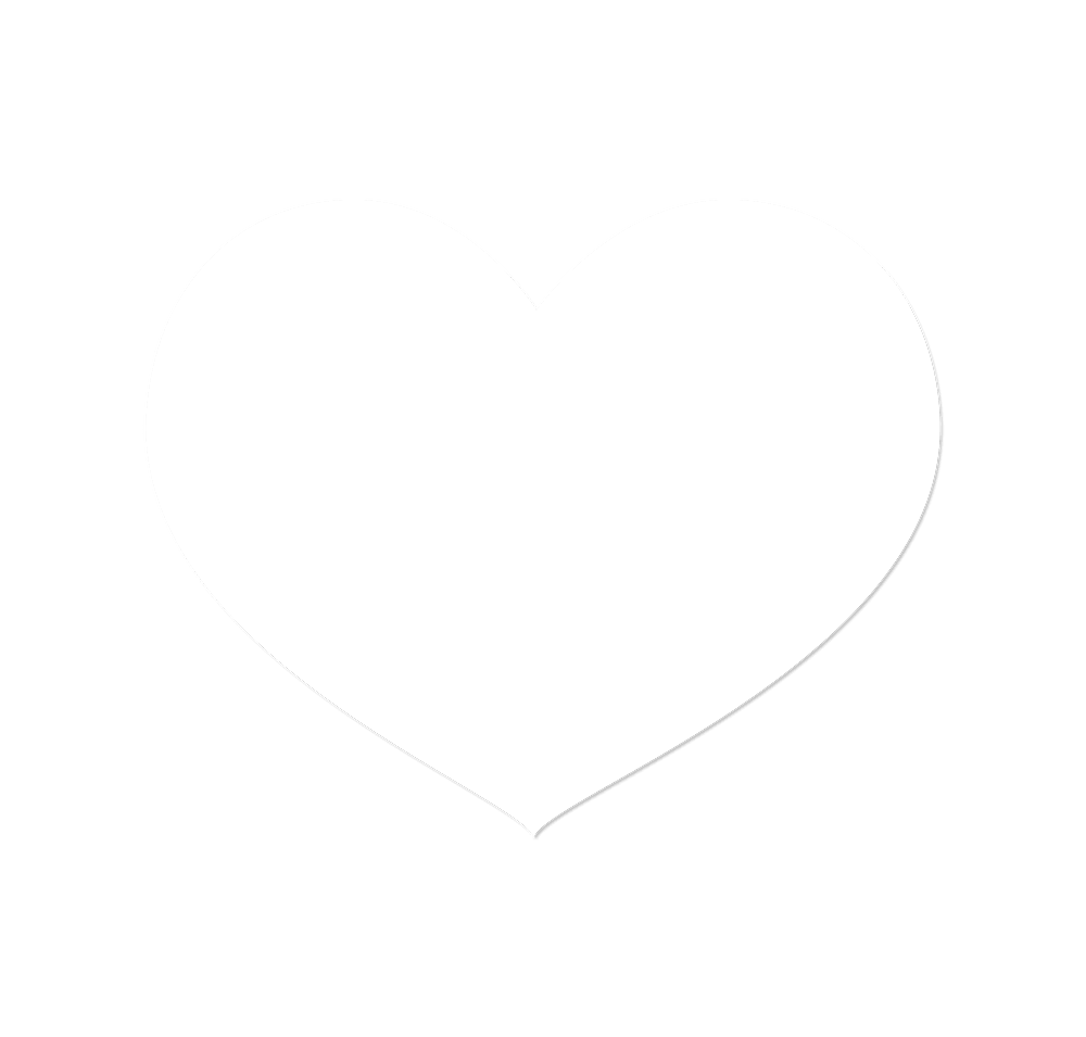 Full Color Heart Refrigerator Magnet - .036"-default