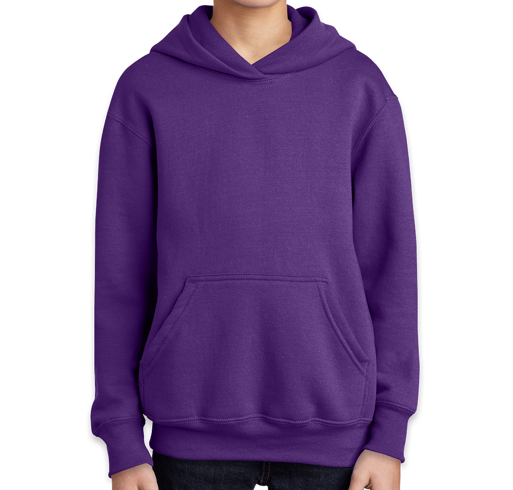 Port & Company Youth Core Pullover Hoodie-default
