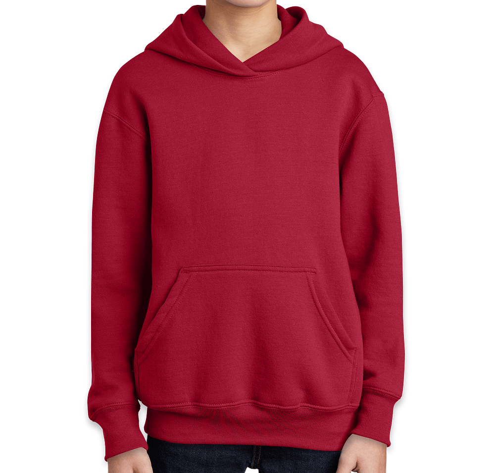 Port & Company Youth Core Pullover Hoodie-default
