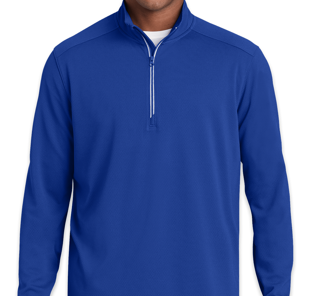 Sport-Tek Sport-Wick Quarter Zip Performance Pullover-default