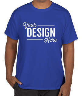 Hanes X-Temp T-shirt - Color: Deep Royal