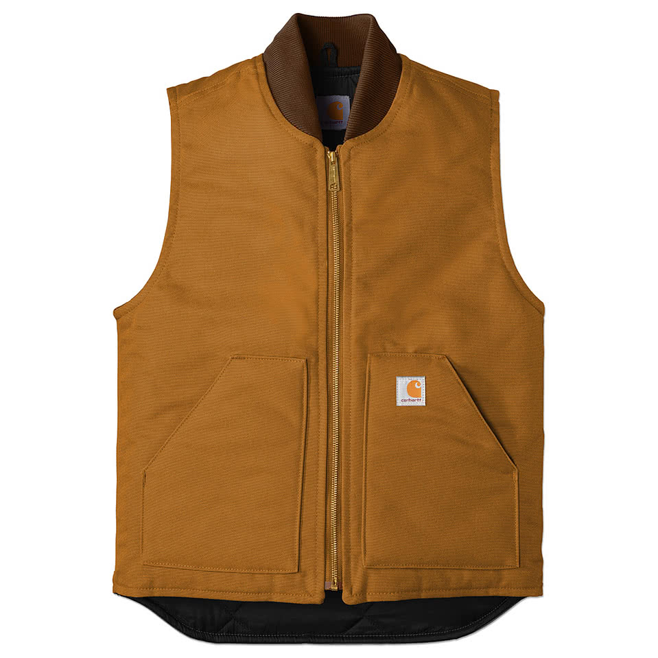 Custom Carhartt Duck Traditional Vest - Design Work Jackets Online 