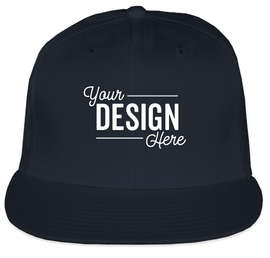 New Era 9FIFTY Flat Bill Snapback Hat - Color: Deep Navy