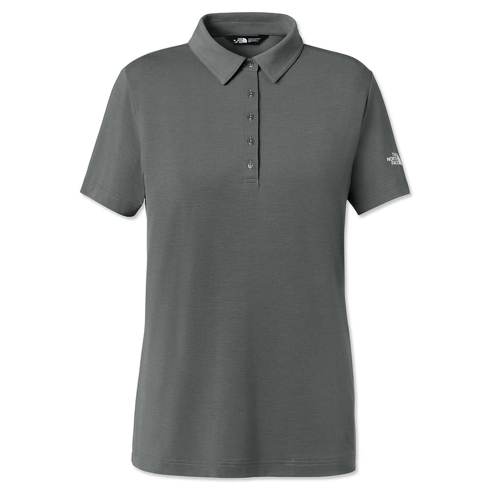 The North Face Women's Canyon Crest Recycled Performance Polo - Embroidered
