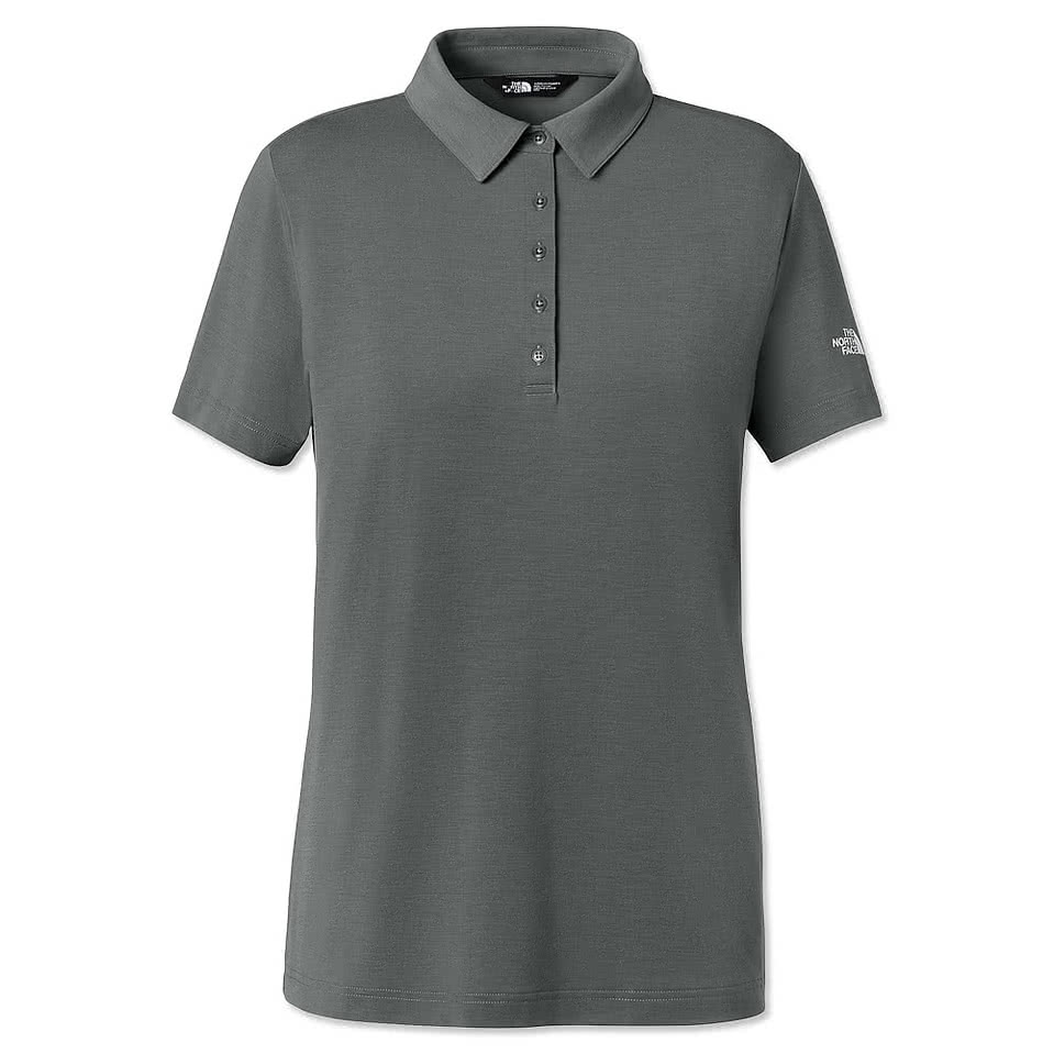 The North Face Women's Canyon Crest Recycled Performance Polo - Printed