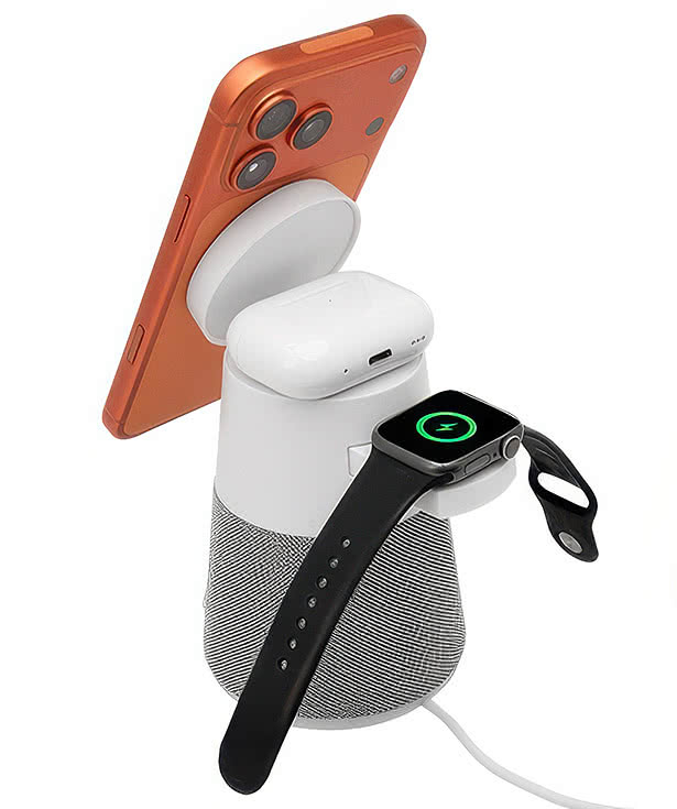 Astro Light Up Sound Machine Speaker and 3-in-1 Charging Station