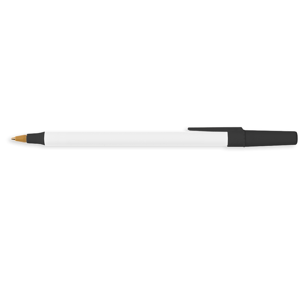 BIC Round Stic Pen (black ink)-default