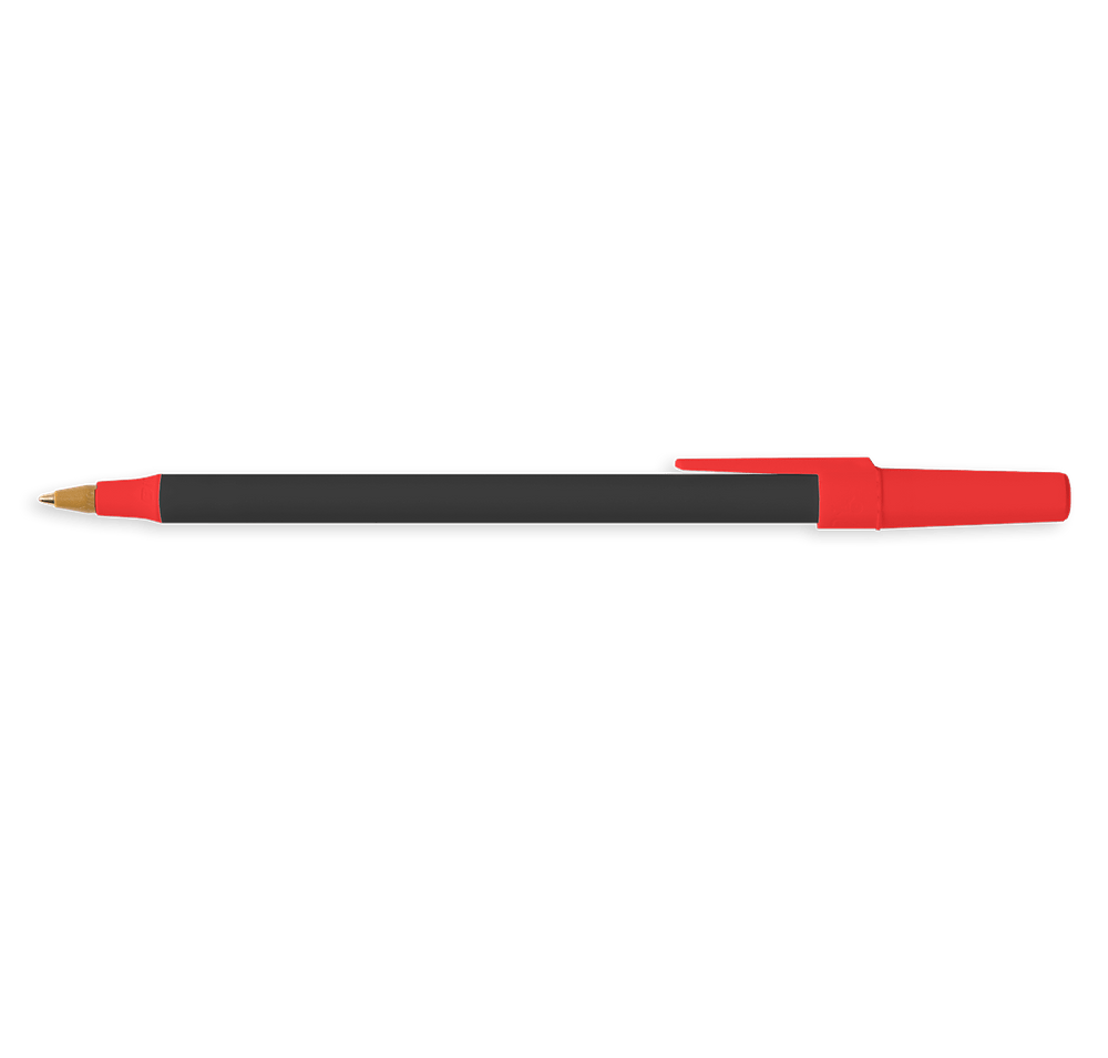 BIC Round Stic Pen (black ink)-default