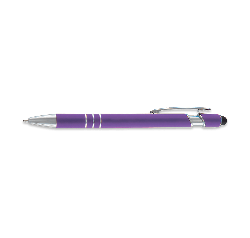 Laser Engraved Ander Incline Stylus Pen (black ink)-default