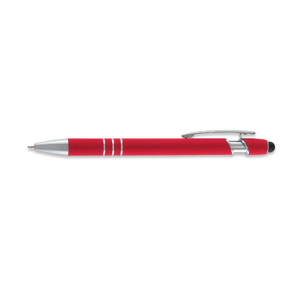 Laser Engraved Ander Incline Stylus Pen (black ink)-default