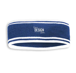 Holloway Homecoming Headband - Color: Royal / White