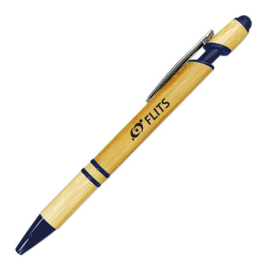 Carter Bamboo Incline Ballpoint Pen (black ink) in Maroon
