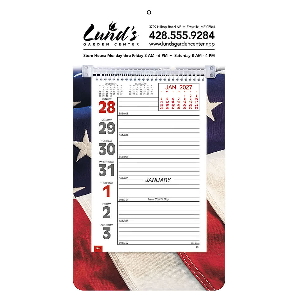 Promotional Weekly Memo Calendar