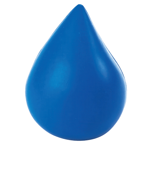 Water Drop Stress Reliever in BLUE