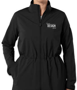 Under Armour Women's Cinched Windbreaker Jacket - Color: Black